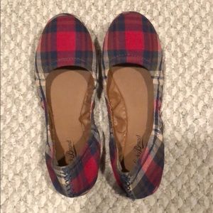 Plaid Lucky Brand Flats